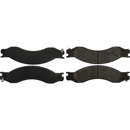 Centric Parts Disc Brake Pad Set Posi Quiet Extended Wear with Shims and Hardware for 2004-2009 Chevrolet C4500 Kodiak GMC C5500 Topkick 106.10640