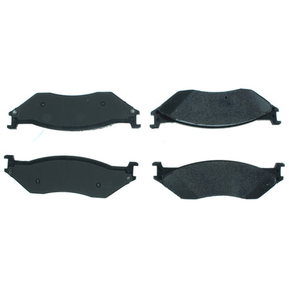 Centric Parts Disc Brake Pad Set Posi Quiet Extended Wear with Shims and Hardware for 2006-2022 Ford F-Series
