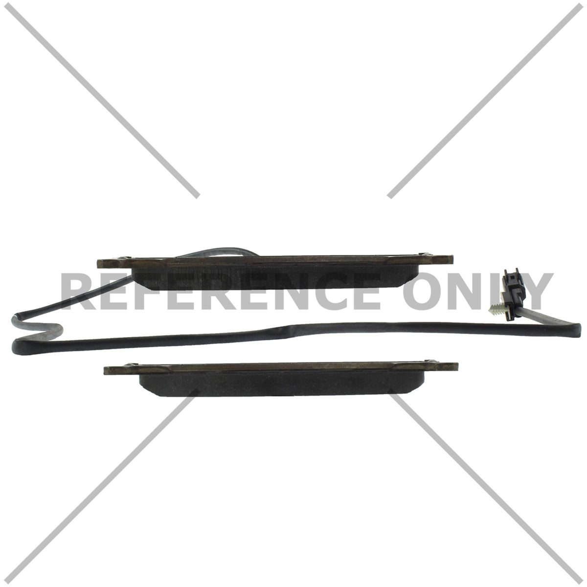 Centric Parts Disc Brake Pad Set Posi Quiet Extended Wear with Shims and Hardware for 2022-2018 Ford F53/F59 Fortis Southwind 106.10661