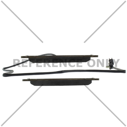 Centric Parts Disc Brake Pad Set Posi Quiet Extended Wear with Shims and Hardware for 2022-2018 Ford F53/F59 Fortis Southwind 106.10661