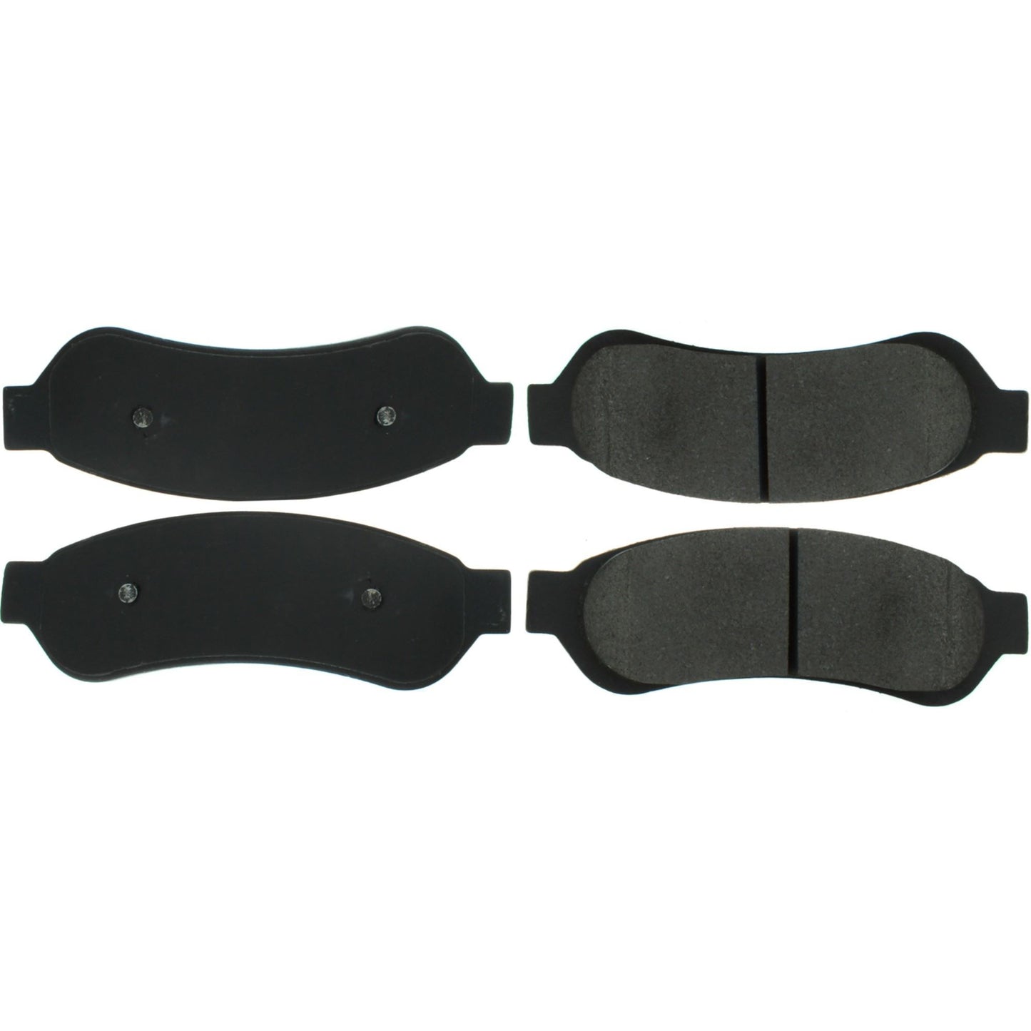 Centric Parts Disc Brake Pad Set Posi Quiet Extended Wear with Shims and Hardware for Ford F-250 2009-2010 106.10670