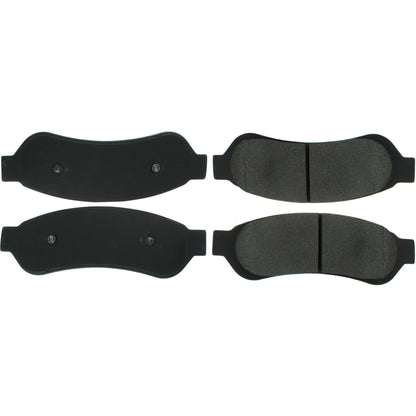 Centric Parts Disc Brake Pad Set Posi Quiet Extended Wear with Shims and Hardware for Ford F-250 2009-2010 106.10670