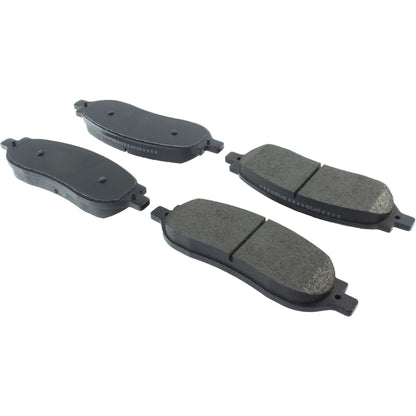 Centric Parts Disc Brake Pad Set Posi Quiet Extended Wear with Shims and Hardware for 2005-2008 Ford F-250 Super Duty 2007-2005 Ford F-350 Super Duty 106.10680