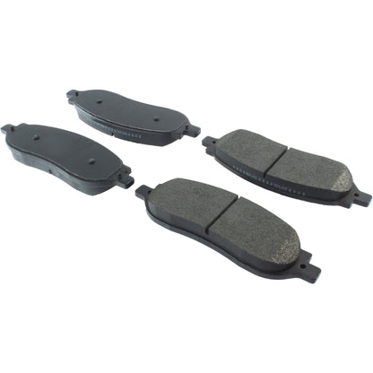 Centric Parts Disc Brake Pad Set Posi Quiet Extended Wear with Shims and Hardware for 2005-2008 Ford F-250 Super Duty 2007-2005 Ford F-350 Super Duty 106.10680