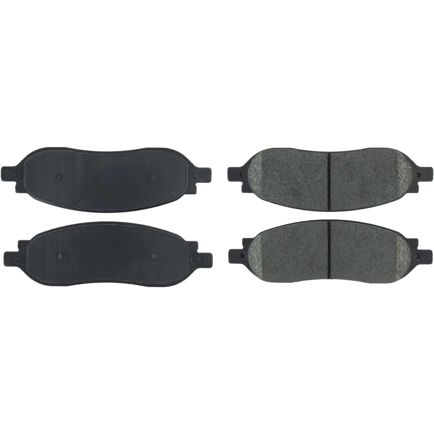Centric Parts Disc Brake Pad Set Posi Quiet Extended Wear with Shims and Hardware for 2005-2008 Ford F-250 Super Duty 2007-2005 Ford F-350 Super Duty 106.10680