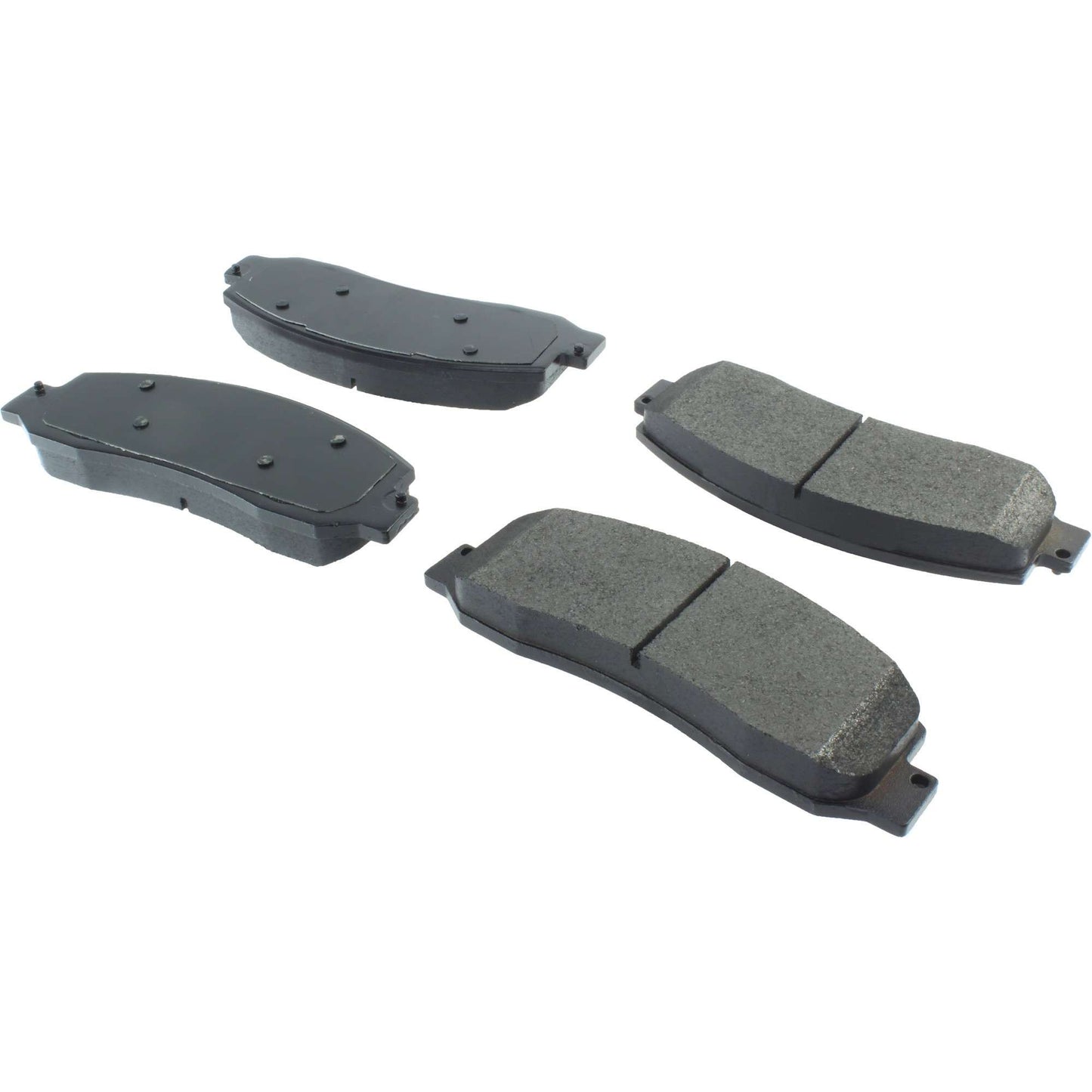 Centric Parts Disc Brake Pad Set Posi Quiet Extended Wear with Shims and Hardware for Ford F-250 Super Duty 2011-2005, F-350 2012-2011, F-350 Super Duty 2012-2005, F-450 Super Duty 2012-2010 106.10690