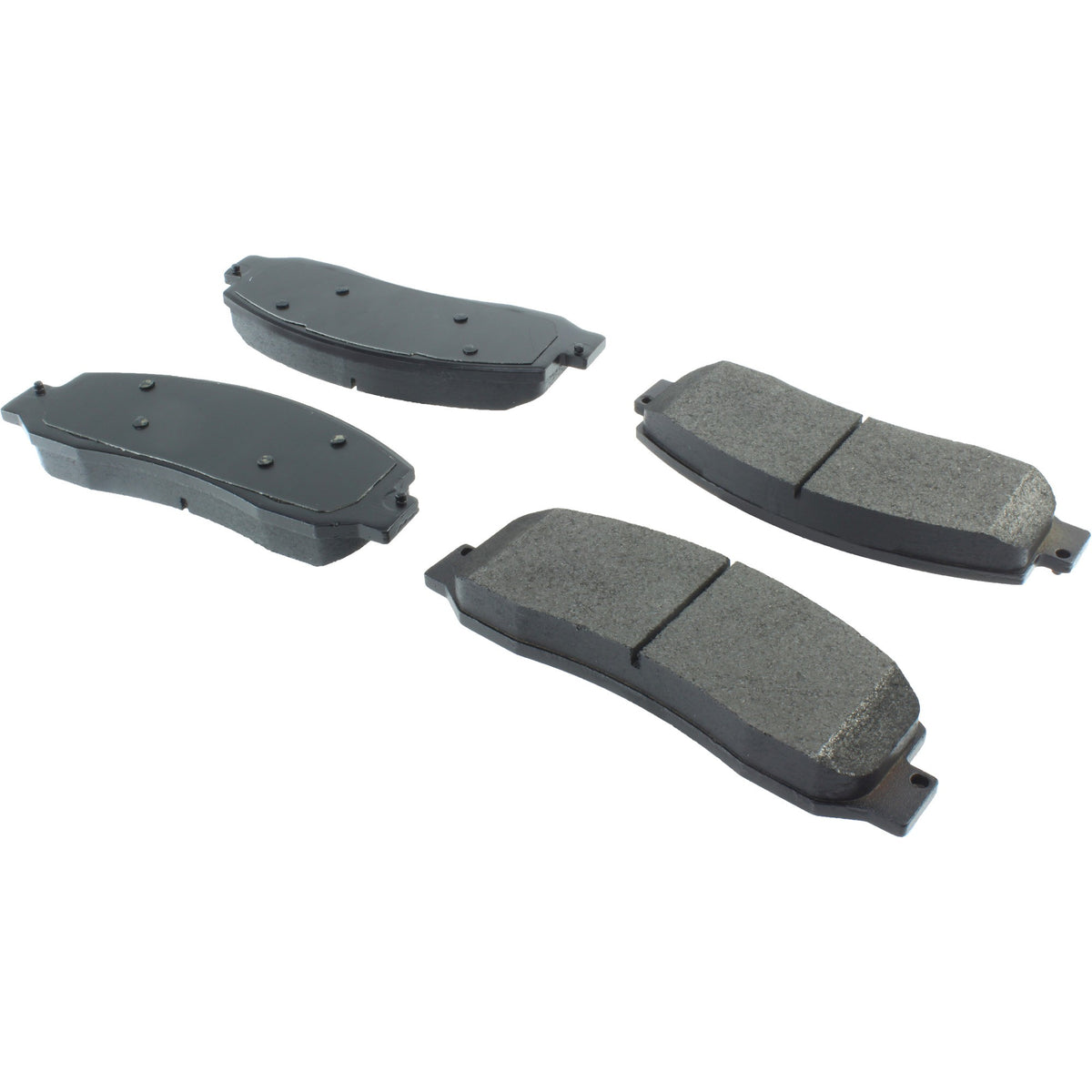 Centric Parts Disc Brake Pad Set Posi Quiet Extended Wear with Shims and Hardware for Ford F-250 Super Duty 2011-2005, F-350 2012-2011, F-350 Super Duty 2012-2005, F-450 Super Duty 2012-2010 106.10690