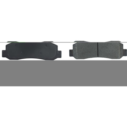 Centric Parts Disc Brake Pad Set Posi Quiet Extended Wear with Shims and Hardware for Ford F-250 Super Duty 2011-2005, F-350 2012-2011, F-350 Super Duty 2012-2005, F-450 Super Duty 2012-2010 106.10690