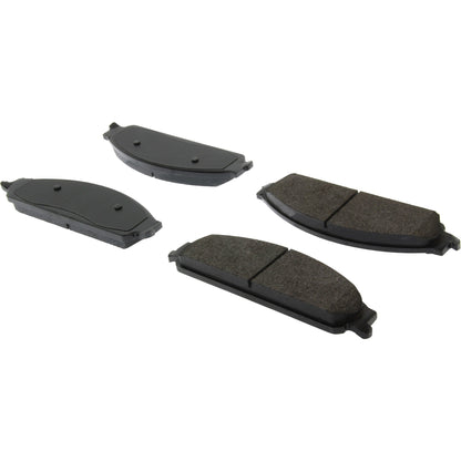 Centric Parts Disc Brake Pad Set Posi Quiet Extended Wear with Shims and Hardware for 2005-2009 Ford Five Hundred Freestyle Taurus Taurus X Mercury Montego Sable 106.10700