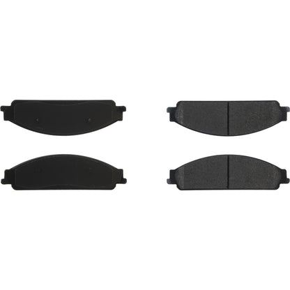 Centric Parts Disc Brake Pad Set Posi Quiet Extended Wear with Shims and Hardware for 2005-2009 Ford Five Hundred Freestyle Taurus Taurus X Mercury Montego Sable 106.10700