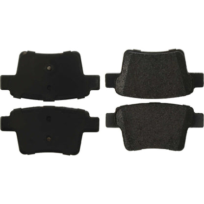 Centric Parts Disc Brake Pad Set Posi Quiet Extended Wear with Shims and Hardware for 2005-2009 Ford Five Hundred, Freestyle, Mondeo