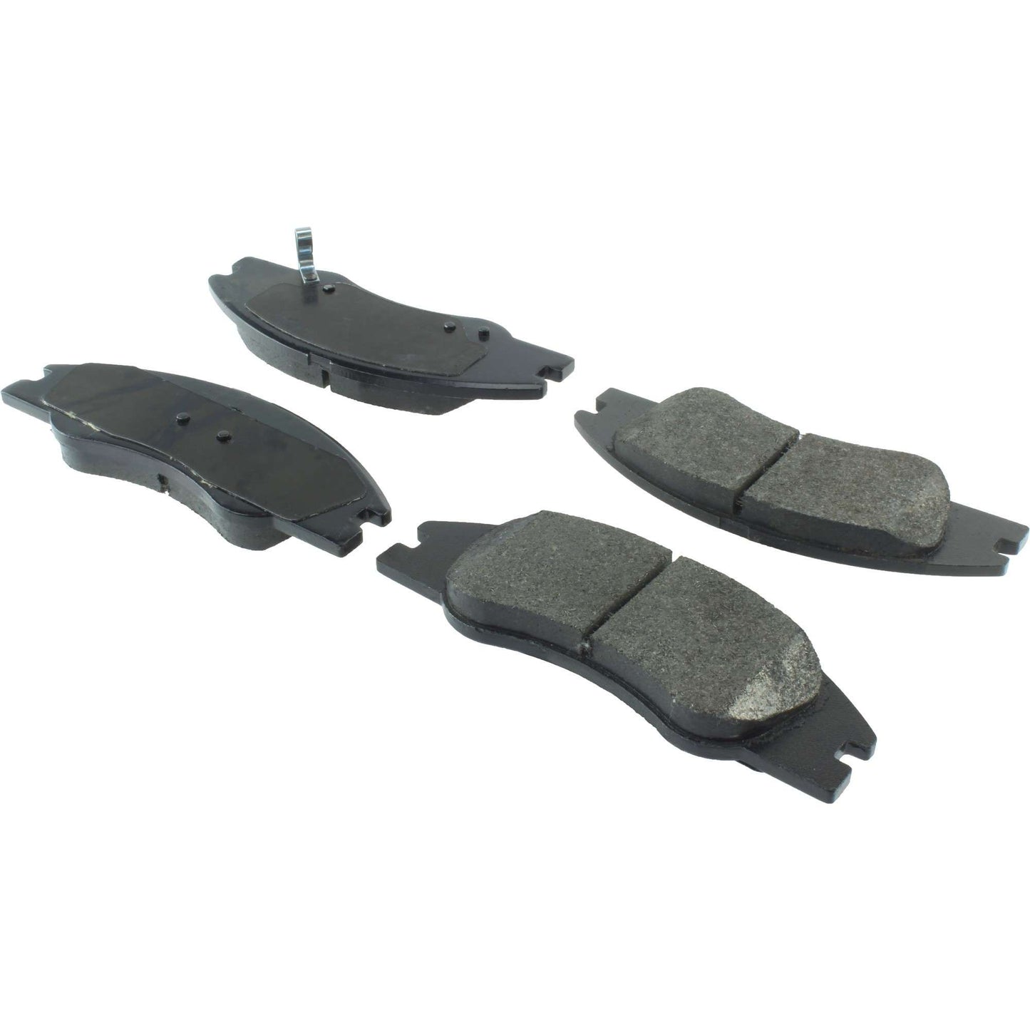 Centric Parts Disc Brake Pad Set Posi Quiet Extended Wear with Shims and Hardware for 2004-2009 Kia Spectra Spectra5 106.10740