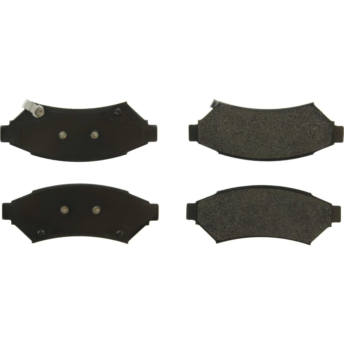 Centric Parts Disc Brake Pad Set Posi Quiet Extended Wear with Shims and Hardware for 2005-2009 Buick Allure 106.10750