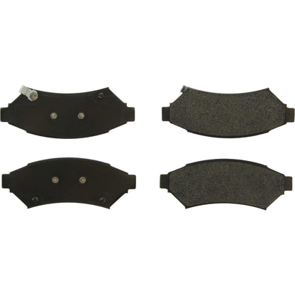 Centric Parts Disc Brake Pad Set Posi Quiet Extended Wear with Shims and Hardware for 2005-2009 Buick Allure 106.10750