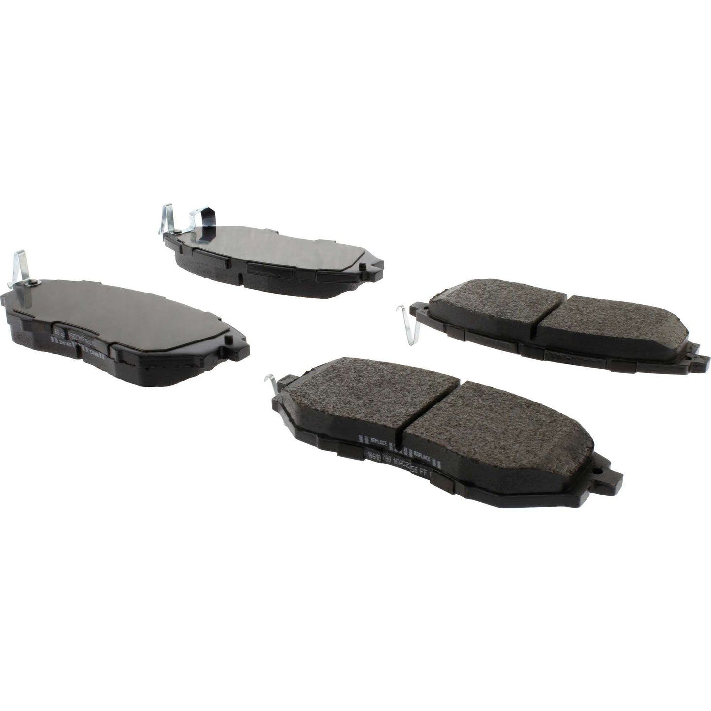 Centric Parts Disc Brake Pad Set Posi Quiet Extended Wear with Shims and Hardware for 2006-2021 Subaru Forester, Legacy, Outback, Tribeca, WRX 106.10780