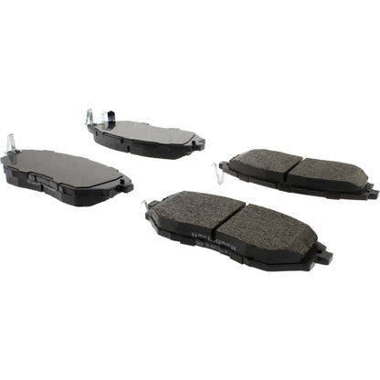 Centric Parts Disc Brake Pad Set Posi Quiet Extended Wear with Shims and Hardware for 2006-2021 Subaru Forester, Legacy, Outback, Tribeca, WRX 106.10780