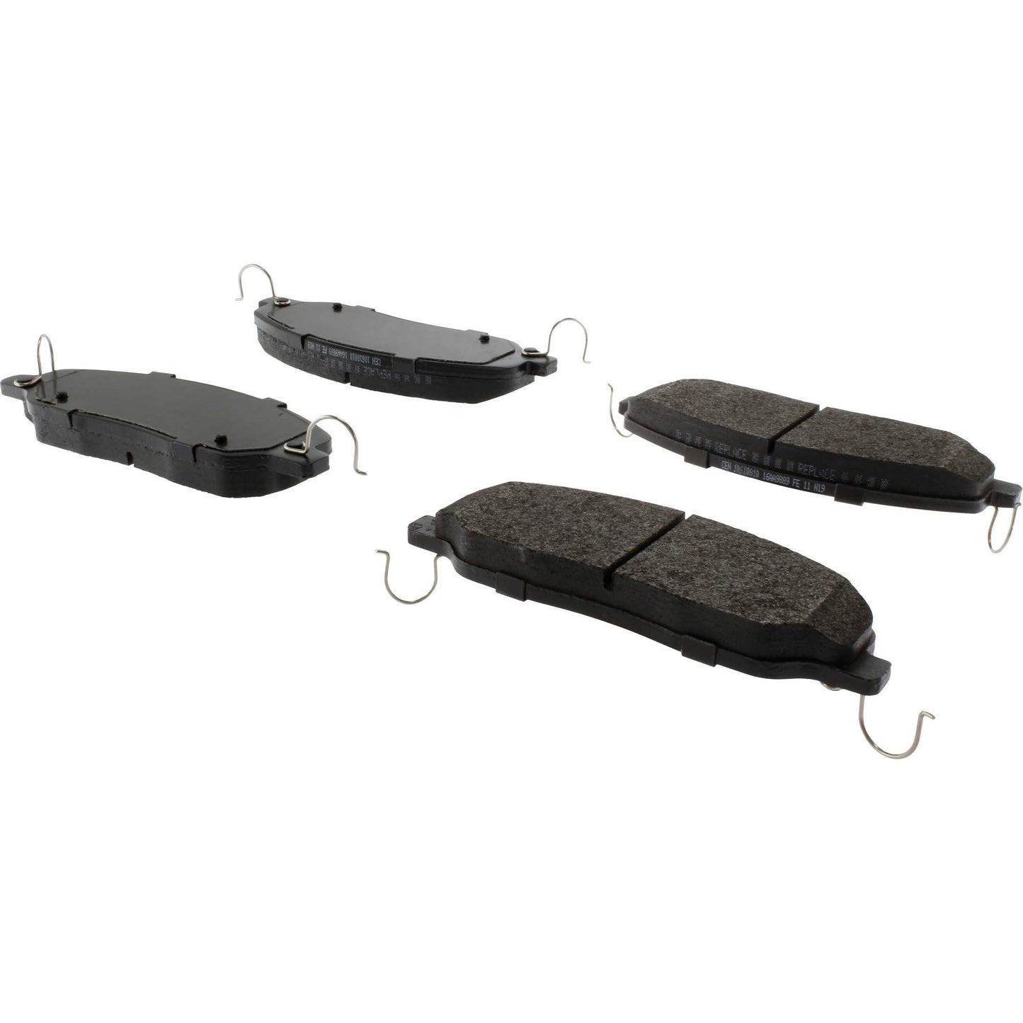 Centric Parts Disc Brake Pad Set Posi Quiet Extended Wear with Shims and Hardware for 2005-2010 Ford Mustang 106.10810