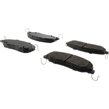 Centric Parts Disc Brake Pad Set Posi Quiet Extended Wear with Shims and Hardware for 2005-2010 Ford Mustang 106.10810