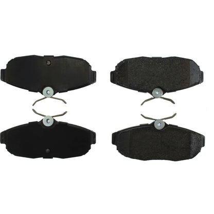 Centric Parts Disc Brake Pad Set Posi Quiet Extended Wear with Shims and Hardware for 2005-2011 Ford Mustang 106.10820