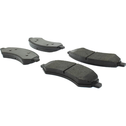 Centric Parts Disc Brake Pad Set Posi Quiet Extended Wear with Shims and Hardware for 2005-2012 Dodge Dakota