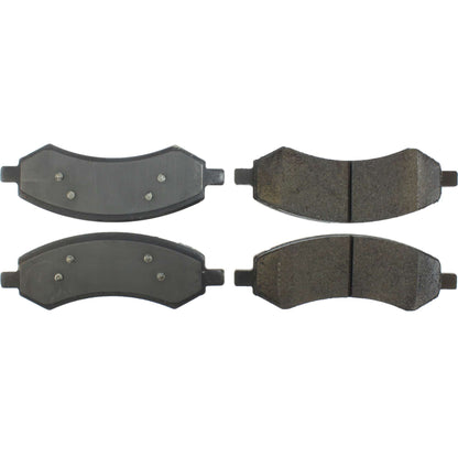 Centric Parts Disc Brake Pad Set Posi Quiet Extended Wear with Shims and Hardware for 2005-2012 Dodge Dakota