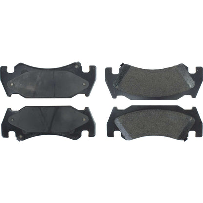Centric Parts Disc Brake Pad Set Posi Quiet Extended Wear with Shims and Hardware for 2005-2006 Dodge Ram 1500 106.10850