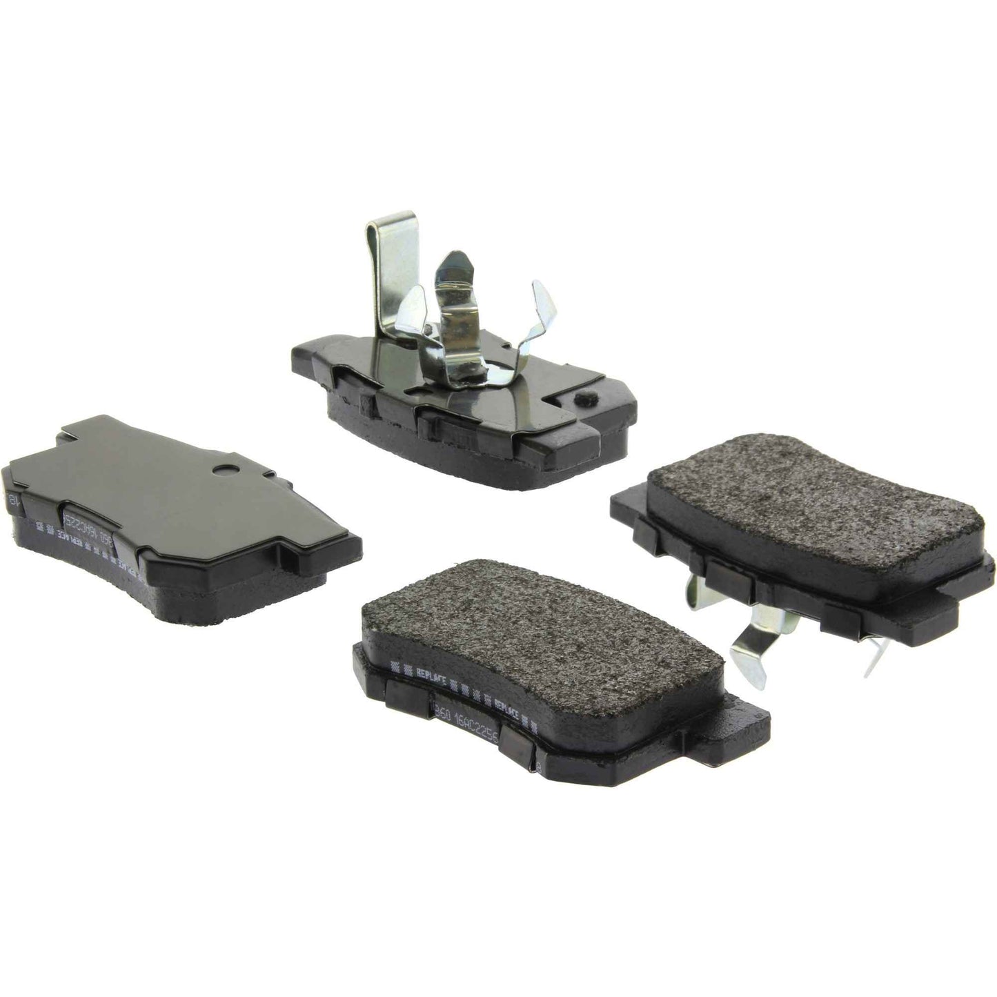 Centric Parts Disc Brake Pad Set Posi Quiet Extended Wear with Shims and Hardware for 2010-2018 Acura RDX 106.10860
