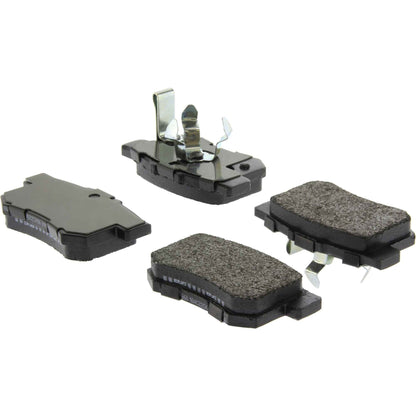 Centric Parts Disc Brake Pad Set Posi Quiet Extended Wear with Shims and Hardware for 2010-2018 Acura RDX 106.10860