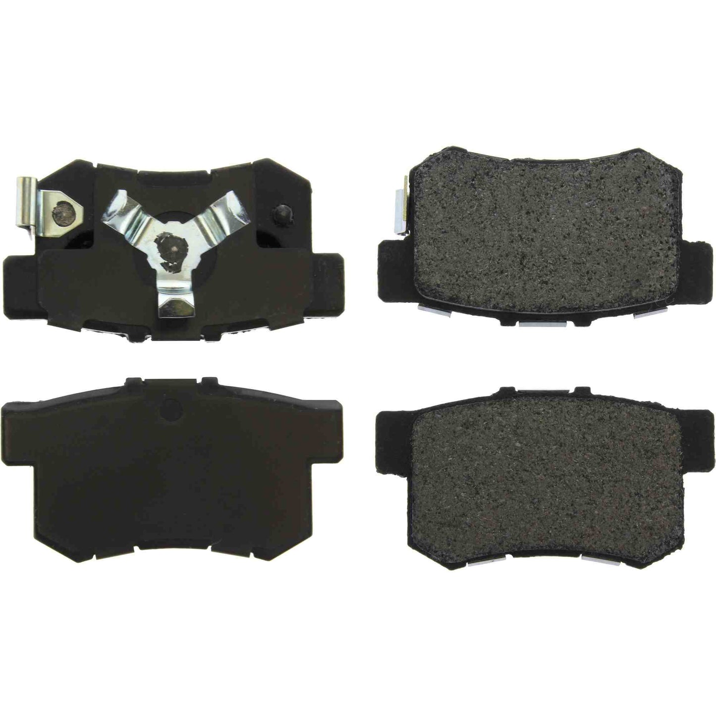 Centric Parts Disc Brake Pad Set Posi Quiet Extended Wear with Shims and Hardware for 2010-2018 Acura RDX 106.10860