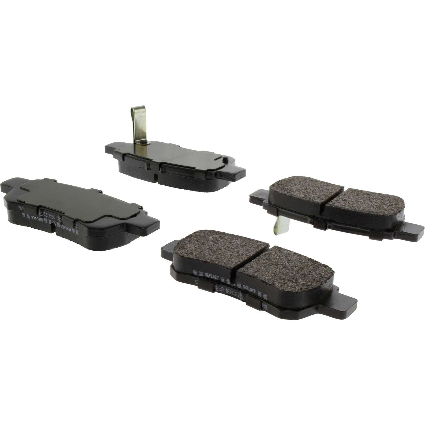 Centric Parts Disc Brake Pad Set Posi Quiet Extended Wear with Shims and Hardware for 2005-2010 Honda Odyssey 106.10880