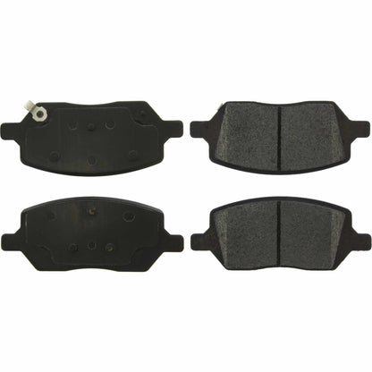 Centric Parts Disc Brake Pad Set Posi Quiet Extended Wear with Shims for 2005-2009 Buick Terraza 106.10930