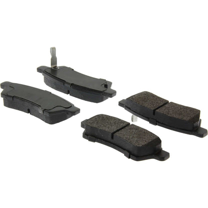 Centric Parts Disc Brake Pad Set Posi Quiet Extended Wear with Shims and Hardware for 2005-2019 Nissan Frontier, 2005-2015 Xterra, 2009-2012 Suzuki Equator 106.11000