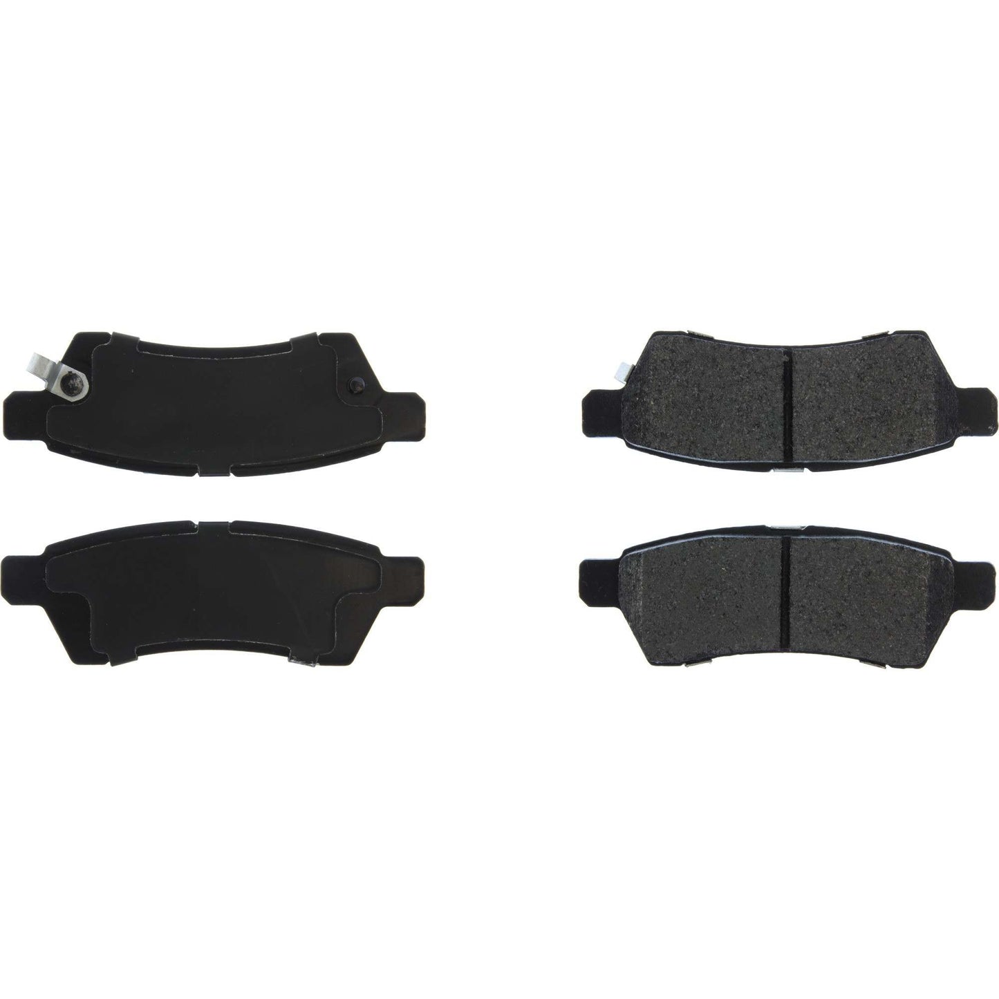 Centric Parts Disc Brake Pad Set Posi Quiet Extended Wear with Shims and Hardware for 2005-2019 Nissan Frontier, 2005-2015 Xterra, 2009-2012 Suzuki Equator 106.11000