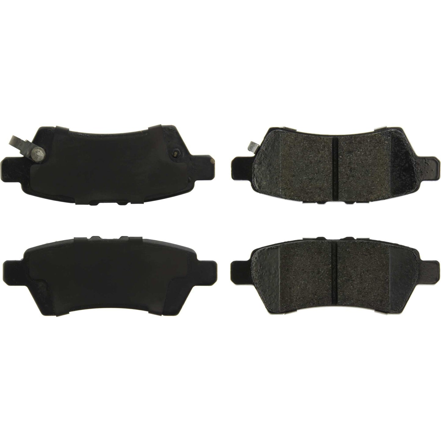 Centric Parts Disc Brake Pad Set Posi Quiet Extended Wear with Shims and Hardware for 2004-2012 Nissan Pathfinder 106.11010
