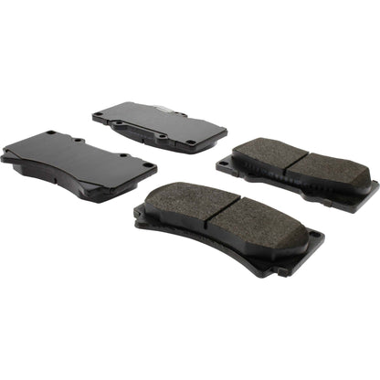 Centric Parts Disc Brake Pad Set Posi Quiet Extended Wear with Shims and Hardware for 2006-2010 H3, 2009-2010 H3T 106.11190
