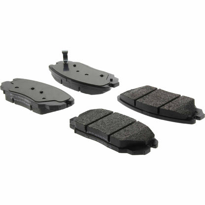 Centric Parts Disc Brake Pad Set with Posi Quiet Extended Wear for 2006-2011 Hyundai Azera, 2005-2009 Sonata, 2007-2009 Kia Amanti 106.11250