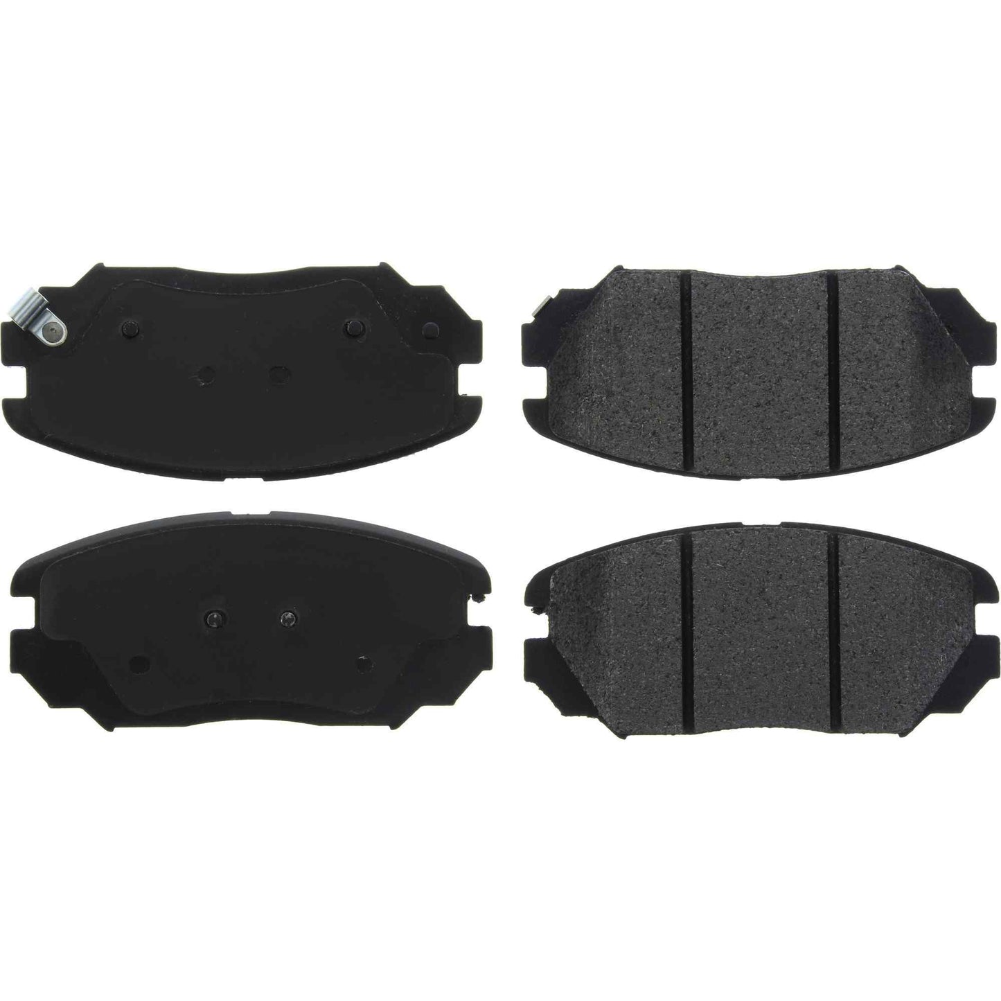 Centric Parts Disc Brake Pad Set with Posi Quiet Extended Wear for 2006-2011 Hyundai Azera, 2005-2009 Sonata, 2007-2009 Kia Amanti 106.11250