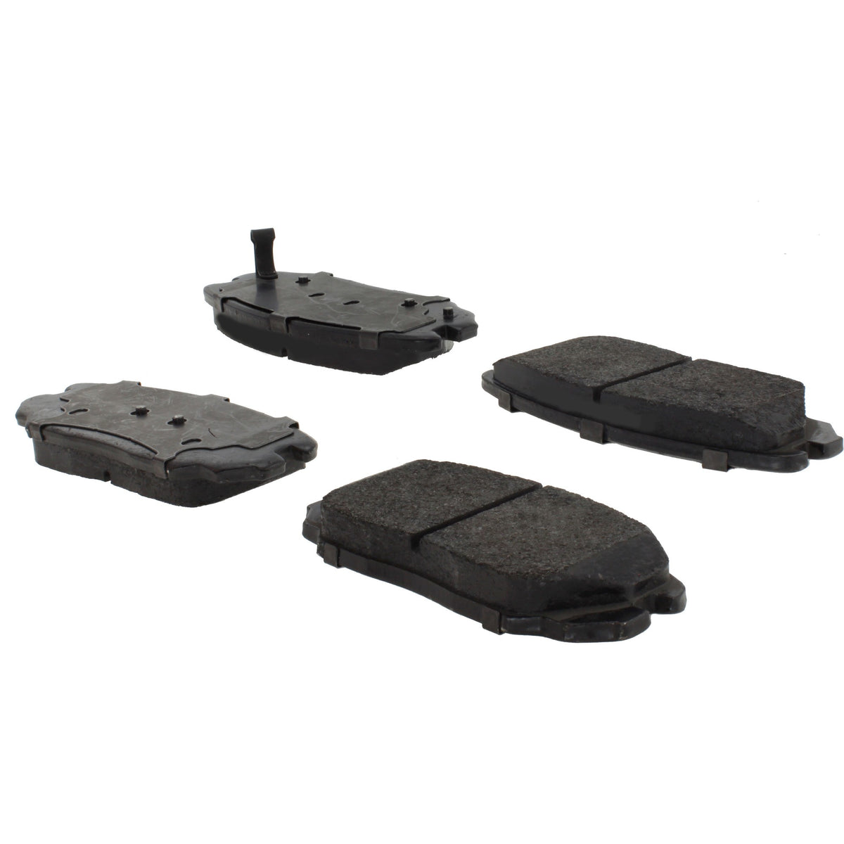 Centric Parts Disc Brake Pad Set Posi Quiet Extended Wear with Shims and Hardware for 2010-2019 Buick Allure Cascada LaCrosse Regal Cadillac ELR Chevrolet Equinox Impala Malibu GMC Terrain Saab 106.11251