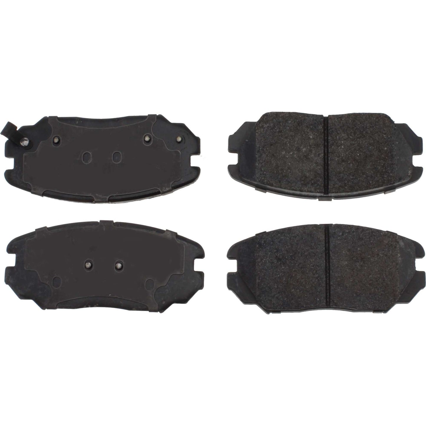 Centric Parts Disc Brake Pad Set Posi Quiet Extended Wear with Shims and Hardware for 2010-2019 Buick Allure Cascada LaCrosse Regal Cadillac ELR Chevrolet Equinox Impala Malibu GMC Terrain Saab 106.11251