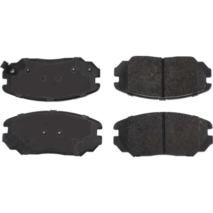Centric Parts Disc Brake Pad Set Posi Quiet Extended Wear with Shims and Hardware for 2010-2019 Buick Allure Cascada LaCrosse Regal Cadillac ELR Chevrolet Equinox Impala Malibu GMC Terrain Saab 106.11251