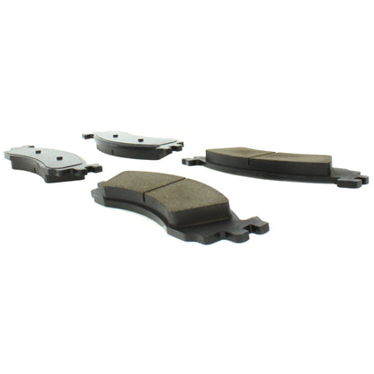 Centric Parts Disc Brake Pad Set Posi Quiet Extended Wear with Shims and Hardware for 2006-2010 Ford Explorer 106.11580