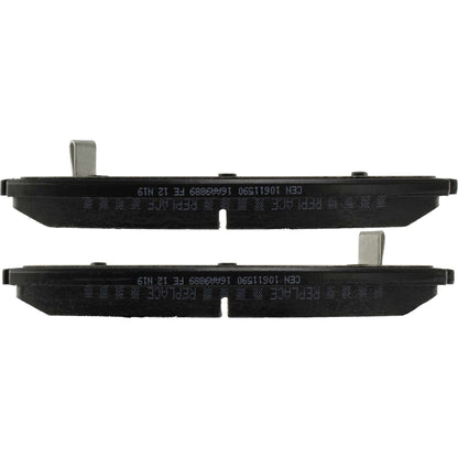 Centric Parts Disc Brake Pad Set Posi Quiet Extended Wear with Shims and Hardware for 2008-2013 Buick Allure LaCrosse Lucerne Cadillac DTS Chevrolet Impala Monte Carlo 106.11590