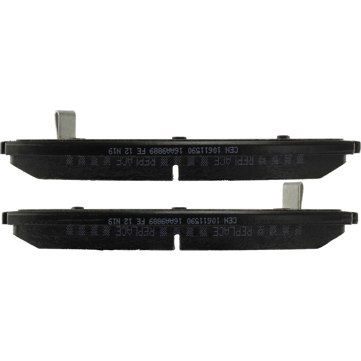 Centric Parts Disc Brake Pad Set Posi Quiet Extended Wear with Shims and Hardware for 2008-2013 Buick Allure LaCrosse Lucerne Cadillac DTS Chevrolet Impala Monte Carlo 106.11590