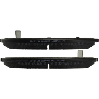 Centric Parts Disc Brake Pad Set Posi Quiet Extended Wear with Shims and Hardware for 2008-2013 Buick Allure LaCrosse Lucerne Cadillac DTS Chevrolet Impala Monte Carlo 106.11590