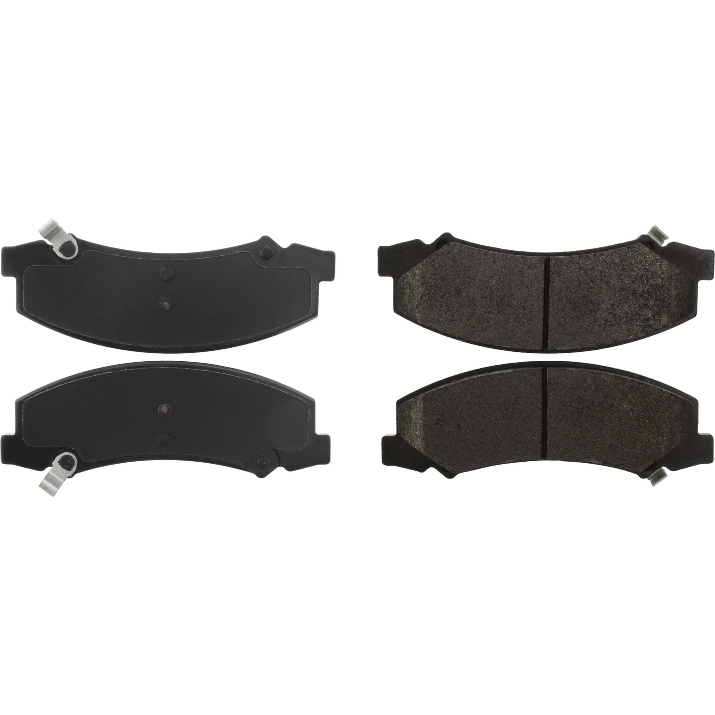 Centric Parts Disc Brake Pad Set Posi Quiet Extended Wear with Shims and Hardware for 2008-2013 Buick Allure LaCrosse Lucerne Cadillac DTS Chevrolet Impala Monte Carlo 106.11590