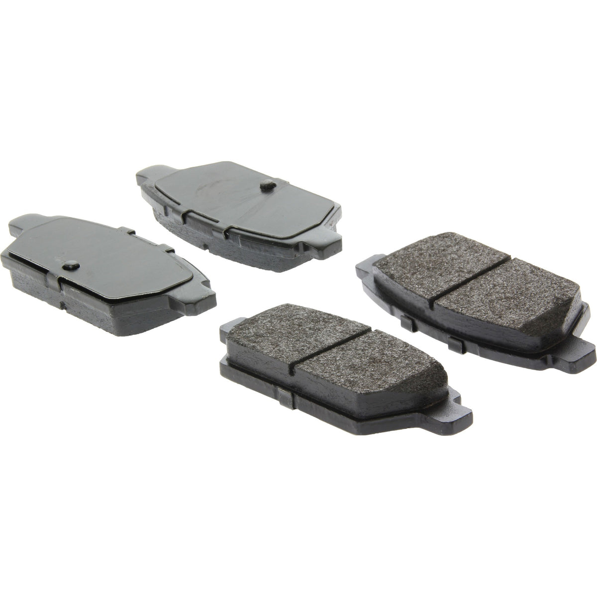 Centric Parts Disc Brake Pad Set Posi Quiet Extended Wear with Shims and Hardware for 2006-2012 Ford Fusion, Lincoln MKZ, Mazda 6, Mercury Milan, Zephyr 106.11610