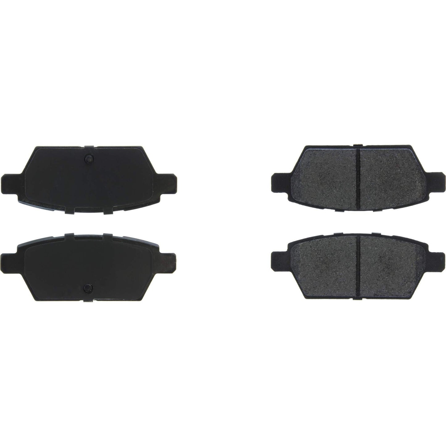 Centric Parts Disc Brake Pad Set Posi Quiet Extended Wear with Shims and Hardware for 2006-2012 Ford Fusion, Lincoln MKZ, Mazda 6, Mercury Milan, Zephyr 106.11610