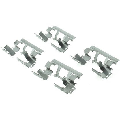 Centric Parts Disc Brake Pad Set Posi Quiet Extended Wear with Shims and Hardware for 2008-2017 Buick Enclave, 2009-2017 Chevrolet Traverse, 2007-2017 GMC Acadia