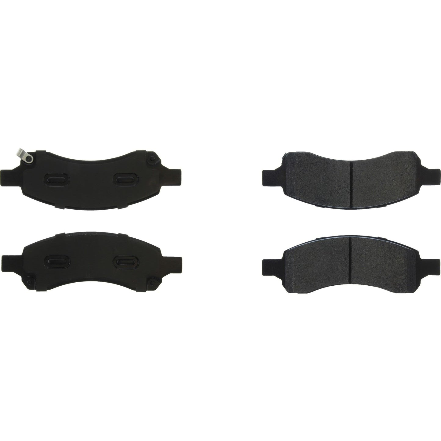 Centric Parts Disc Brake Pad Set Posi Quiet Extended Wear with Shims and Hardware for 2008-2017 Buick Enclave, 2009-2017 Chevrolet Traverse, 2007-2017 GMC Acadia