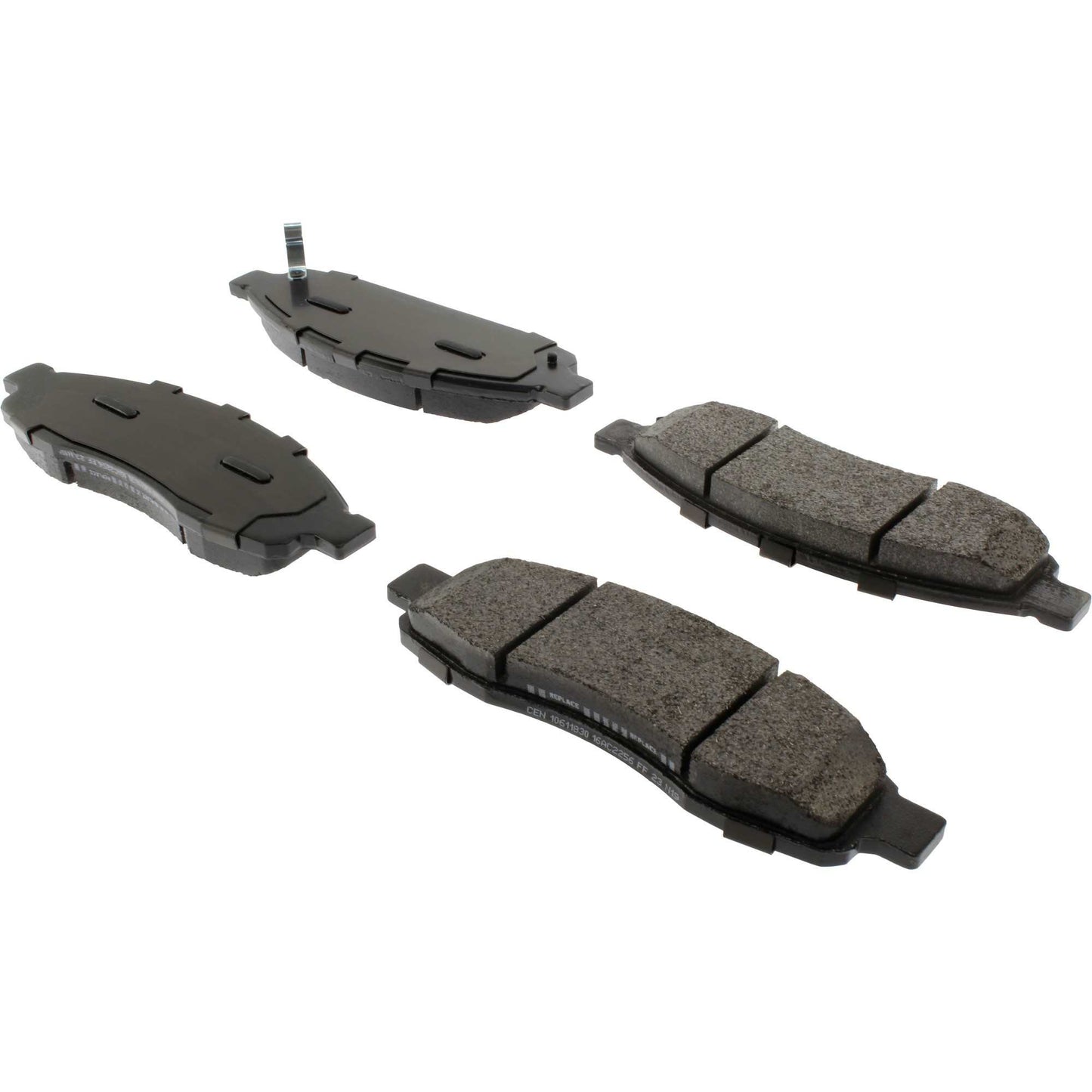 Centric Parts Disc Brake Pad Set Posi Quiet Extended Wear with Shims and Hardware for 2004-2006 Infiniti QX56, 2004-2005 Nissan Armada, 2004 Pathfinder Armada, 2004-2007 Titan 106.11830